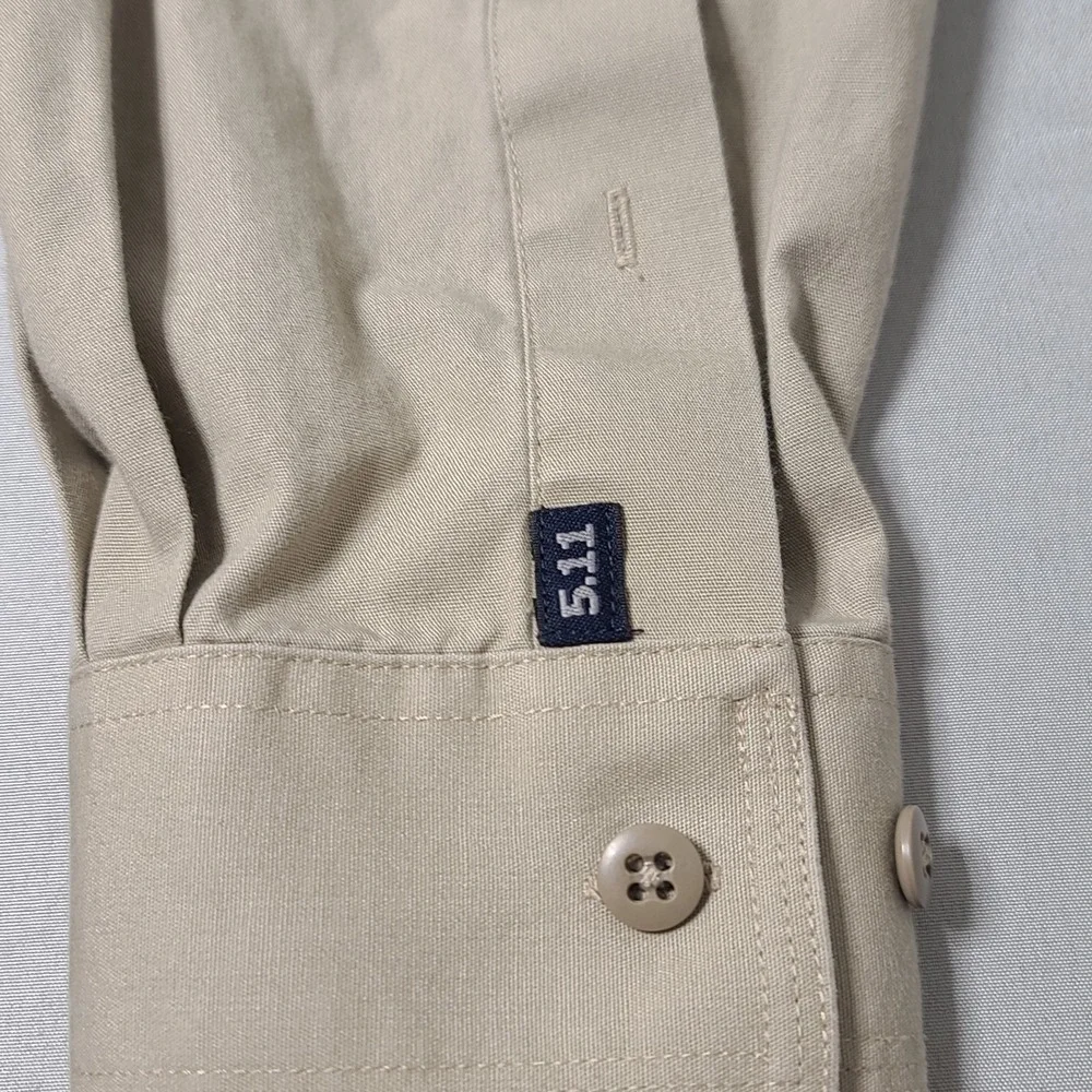 5.11‎ Tactical Shirt Mens XL Long Sleeve Pockets Outdoorsmen Vented